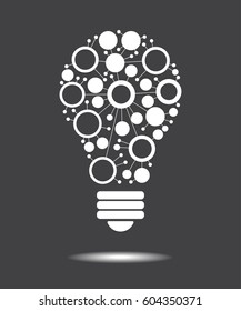 Lamp consisting of links. The concept of communication