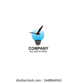 LAMP CONSULTING TECHNOLOGY DESIGN LOGO TEMPLATE