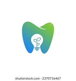 Vorlage für das Design von Leuchtententeilen-Logos, Vektorgrafik-Design