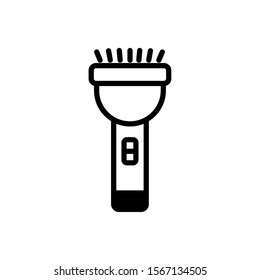 Lamp design, Home park object light electric power bulb and bright theme Vector illustration