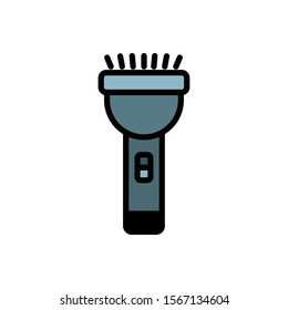 Lamp design, Home park object light electric power bulb and bright theme Vector illustration