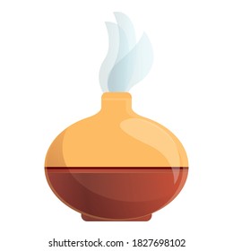 Lamp diffuser icon. Cartoon of lamp diffuser vector icon for web design isolated on white background