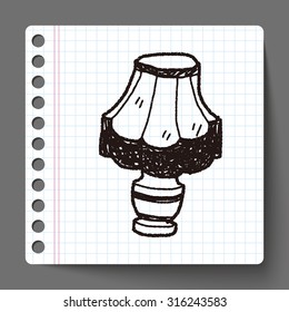 lamp doodle