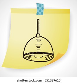 lamp doodle