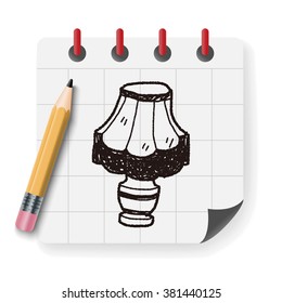 lamp doodle