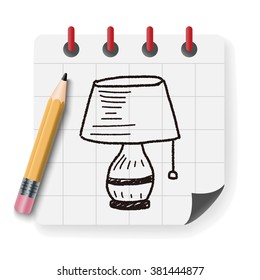 lamp doodle