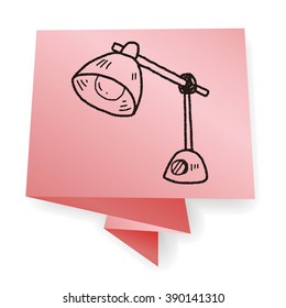 lamp doodle