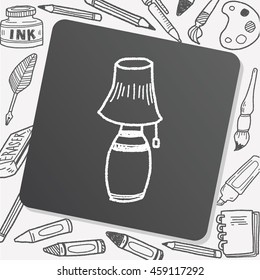lamp doodle