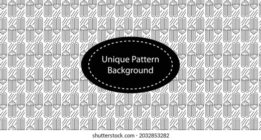 Lamp doodles pattern background. Graphic modern pattern. 