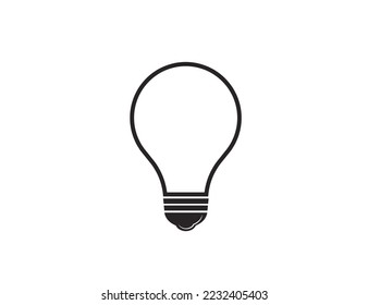 Lamp with Flash icon. Electricity. Electricity icon. Creative concept of ideas. Vector