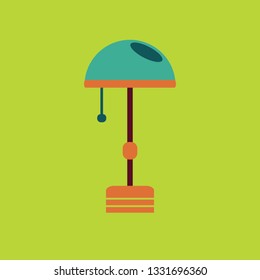 Lamp Flat Icon Design