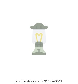 Lamp - Flat Icon Design