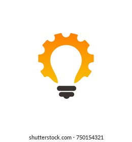 Lamp gear logo