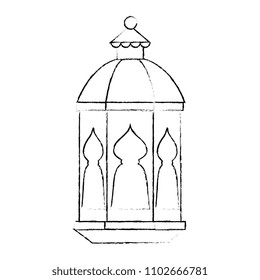 lamp hanging decoration ramadan kareem celebration