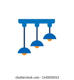 Lamp Home Decor Logo Icon Design