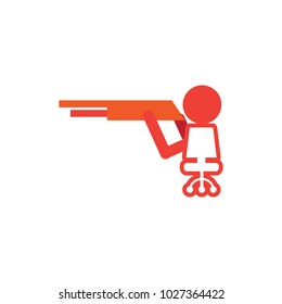 Lamp Hunt Logo Icon Design