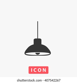 Lamp Icon. 