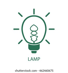 icono de lámpara