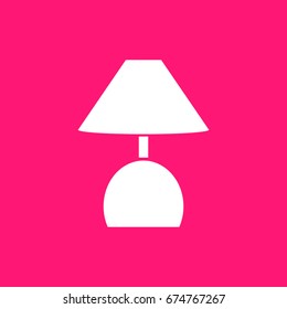 lamp icon. 