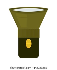 lamp icon. Armed forces design. graphic vector 