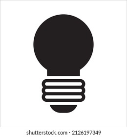 lamp icon, best used for banner or application, with simple shape and eps 10 file format