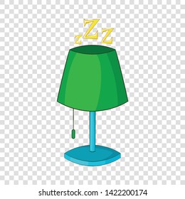 Lamp icon. Cartoon illustration of lamp vector icon for web