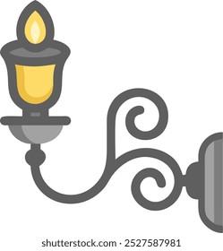clipart de ícone de lâmpada. O objeto isolado em um fundo branco. logotipo. lâmpada