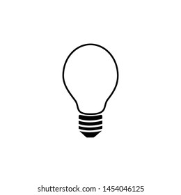 lamp icon design template vector