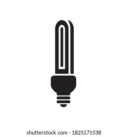 Lamp icon design template vector isolated illustration