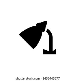 Lamp icon. Home furniture sign