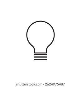 Icono de la lámpara Ilustración Elemento Diseño