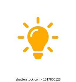 Lamp icon illustration vector graphic