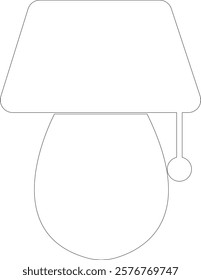 Lamp icon. Lighting home accessories, decorative modern floor wall lamps for work and decor. Silhouette of modern interior equipment.lamps on desk and floor. vector illustrations of symbols of light.