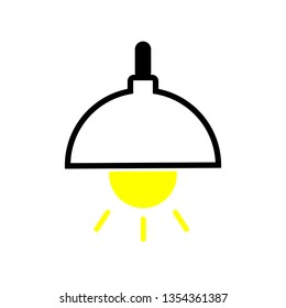 Lamp Icon Logo