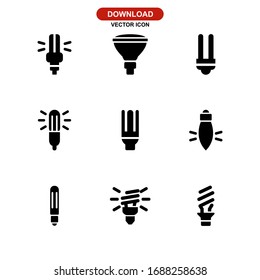 lamp icon or logo isolated sign symbol vector illustration - Collection of high quality black style vector icons
