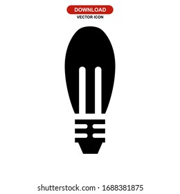 lamp icon or logo isolated sign symbol vector illustration - high quality black style vector icons
