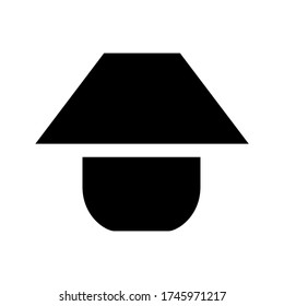 lamp icon or logo isolated sign symbol vector illustration - high quality black style vector icons
