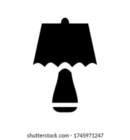 lamp icon or logo isolated sign symbol vector illustration - high quality black style vector icons
