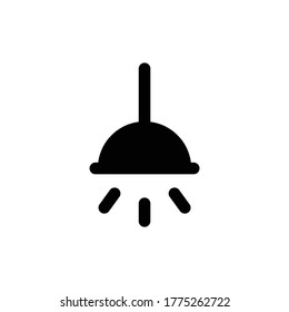 Lamp Icon Logo Template Vector Illustration Design