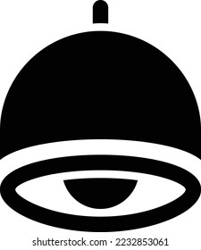 Lamp Icon, New Year Theme