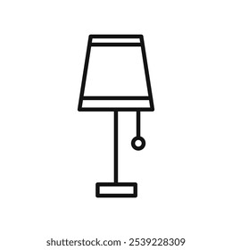 Coleção de contornos do ícone de lâmpada ou definido em preto e branco