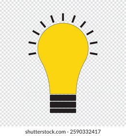Lamp icon set. Light bulb icon vector. idea symbol. Lightbulb icon. Idea symbol. Electric lamp, light, innovation, solution, creative thinking, electricity. Lightning in light bulb icon. Light bulb