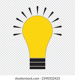Lamp icon set. Light bulb icon vector. idea symbol. Lightbulb icon. Idea symbol. Electric lamp, light, innovation, solution, creative thinking, electricity. Lightning in light bulb icon. Light bulb