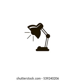 lamp icon. sign design