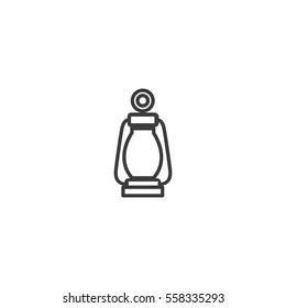lamp icon. sign design