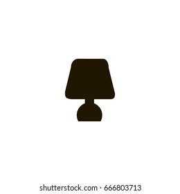 lamp icon. sign design