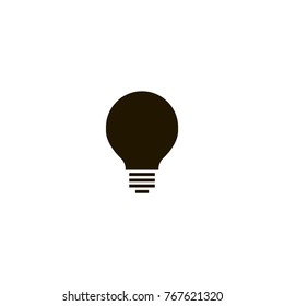 lamp icon. sign design