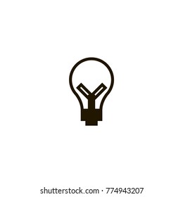 lamp icon. sign design