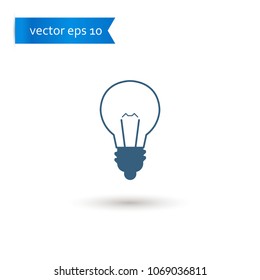 lamp. lamp icon. sign design. Vector EPS 10.