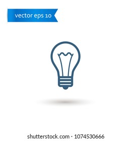 lamp. lamp icon. sign design. Vector EPS 10.